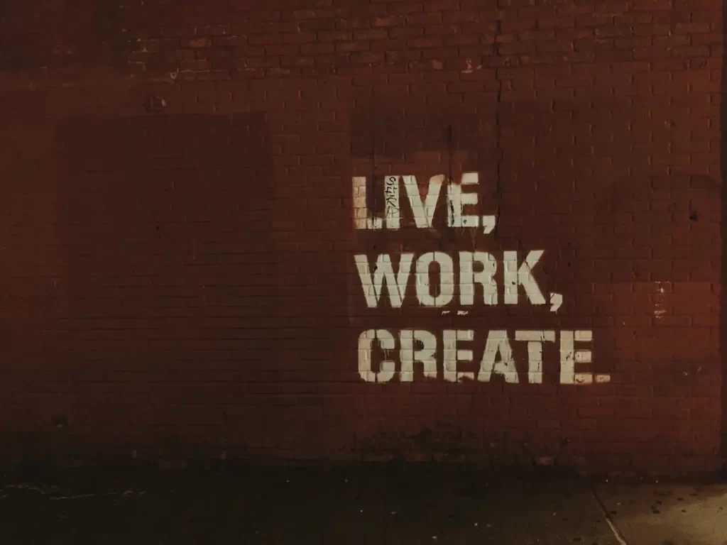 live-work-create-wall